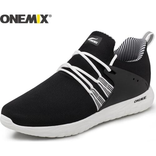 Onemix lightweight running shoes for men sports sneakers for women breathable mesh sneakers for outdoor walking trekking shoes