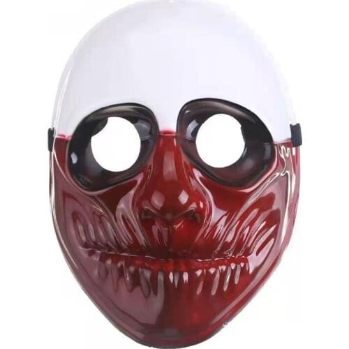 Halloween horror ghost face anonymous Zombie Mask Vendetta mask V word monster mask full face mens mask film and television