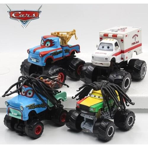 Disney Cars Story Lightning McQueen Jackson Uncle Mike Metal Car Model Vehicle Alloy Boy Childrens Toy Christmas Gift