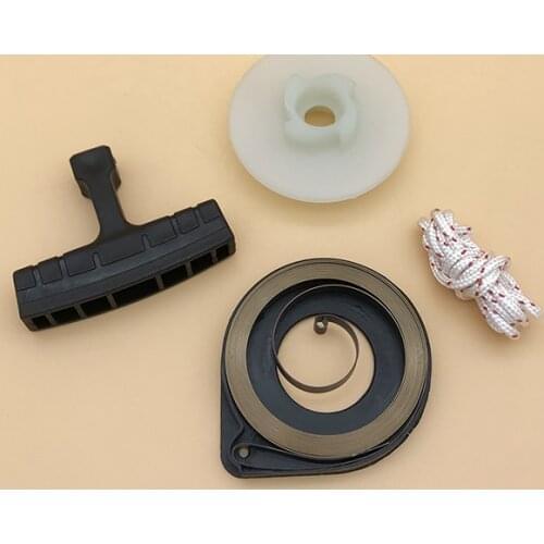HUNDURE Recoil Starter Spring Pulley Grip Rope Kit For HUSQVARNA 51, 55, 55 Rancher EPA Chainsaw Parts