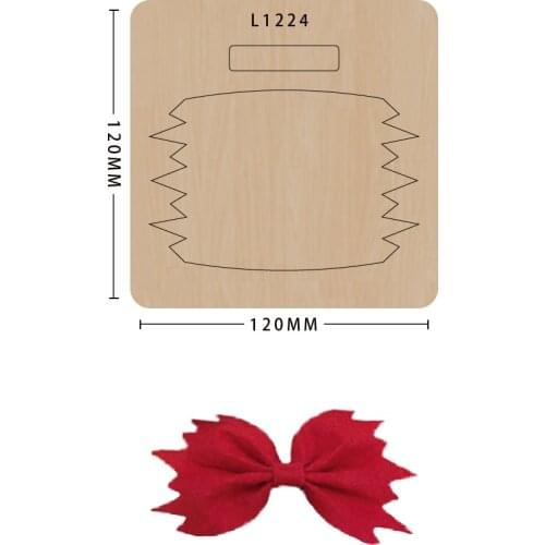 SMVAUON Making Decor Supplies Dies Template 2020 wood moulds die cut Scrapbook DIY bowknot made crafts