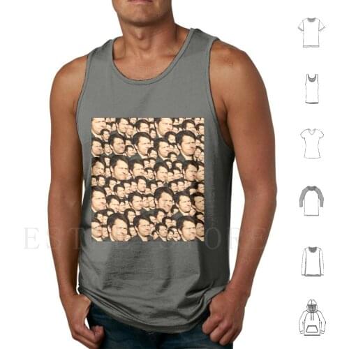 MishaS Face Tank Tops Vest Sleeveless Misha Collins Misha Castiel Cas Supernatural Spn Spnfamily Fandom Tumblr
