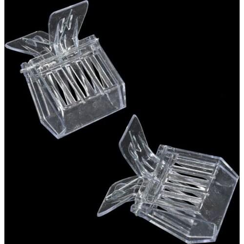 2 pcs Bee Tools Queen cage Colorless plastic clip Bee Clip Beekeeping equipment Isolation room Insectary box Beekeeping tools