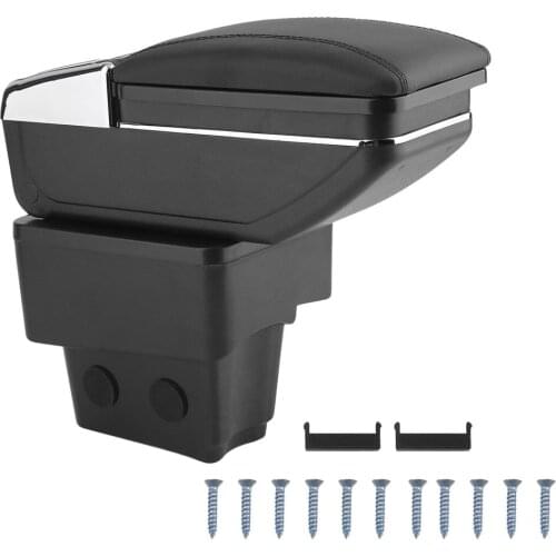 Vehicle Automotive Central Console Armrests Box Glove Phone Ashtray Storage Case With Cup Holder Suitable For KIA K2