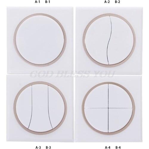 433Mhz RF Wireless Remote Control Switch 86 Wall Panel Transmitter With 1 2 3 4 Button For Home Room Hall Bedroom Ceili