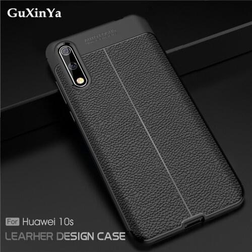 Cover For Huawei Enjoy 10s Phone Case Enjoy 10s Luxury Leather ShockProof TPU Protective Case For Huawei Enjoy 10s Capa AQM-AL00