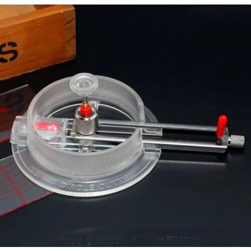 Cut Round Paper Cutter Knife Circular Cardboard Adjustable Rotary Tangential Tool Paper Cutting Compass Knife