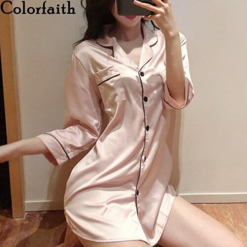 Женские ночные рубашки Colorfaith China At AliExpress