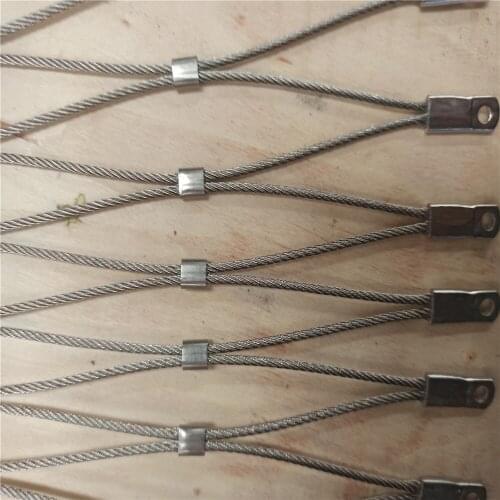 Flexmesh Woven Architectural 316L Stainless Steel Rope Wire Mesh