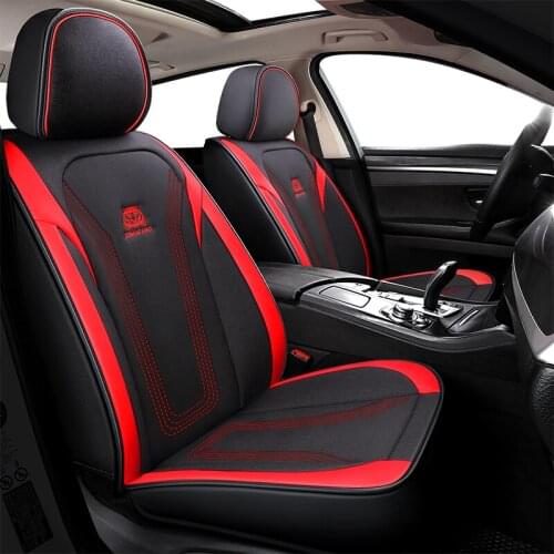 Leather & Flax universal car seat cover for chevrolet captiva cruze 2012 tahoe traverse 2008 lacetti aveo t250 t300 lanos onix