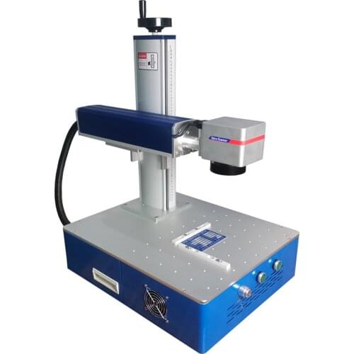 Mini Portable 20W 30W 50W Optical Fiber Laser Marking Engraving Machine Metal Engraving Laser