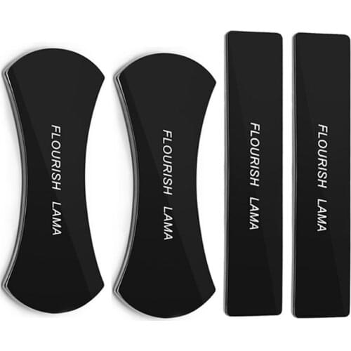 4pcs Creative Waterproof Car Stickers Set Portable Mini Flexible No Trace Adhesive Tape Universal Designed for Automobile