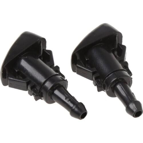 1 Pair Windshield Washer Wiper Water Spray Nozzle For Hyundai Verna ix35 ix25