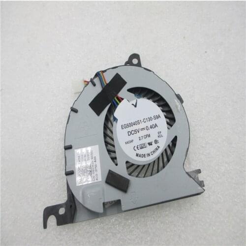 2pcs Original laptop cooling fan cooler for DELL For latitude E7240 EG50040S1-C130-S9A 0GVH35 DC28000D6SL GVH35 KSB0605HC-CL1N