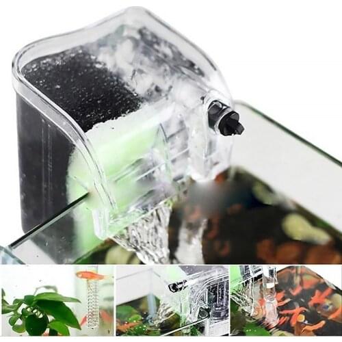 Hang External Fish Tank Filter 3 in 1 Water Constant Current Submersible Pump Energy Saving Water Filter Accessories