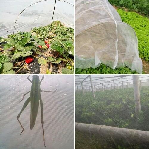 10m 60Mesh Garden Vegetable Insect Control Vegetables Care Cover Plant Covers Garden Netting Anti-bird Mesh Windows Fruits Nets