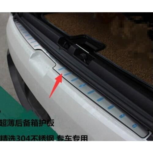 Rear Bumper protector trunk bumper trim cover protector for Peugeot 3008 2012 2013 2014 2015