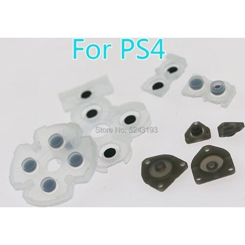 1080pcs=120sets Rubber Silicone Conductive Adhesive Button Pad Keypads For Sony PlayStation Dualshock 4 PS4 Controller Gamepad