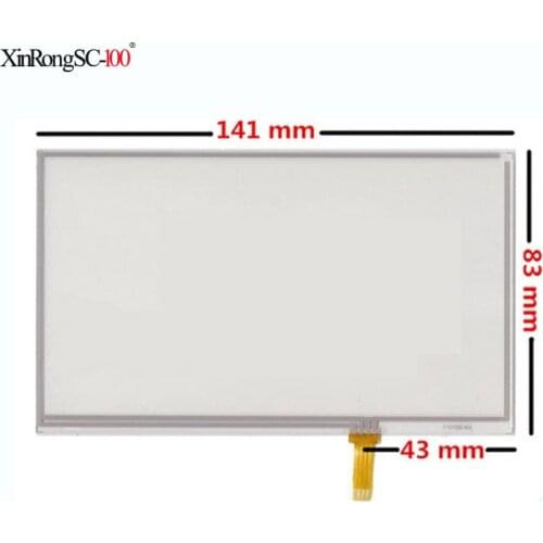 141*83 6 inch 4Wire Resistive GPS navigator Touch Panel Digitizer Screen For Texet TN-800 / Explay PN-965 / Ritmix RGP-685