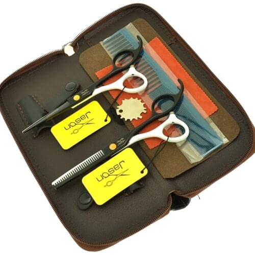 5.5" Professional Hairdressing Scissors Japan 440C Barbers Cutting Scissors Thinning Shears Salon Stylists Haircut Tools A0071D