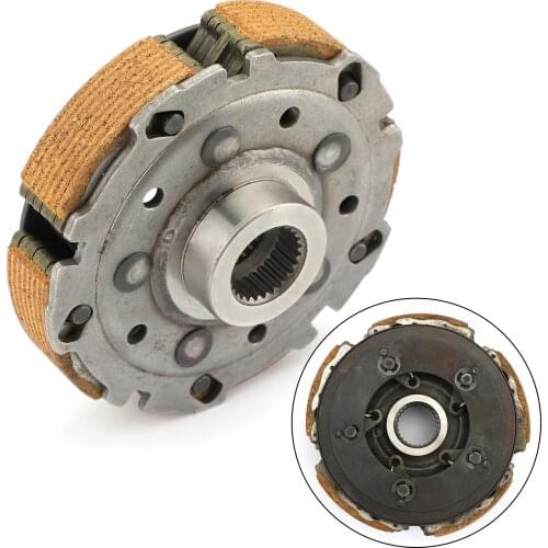 Areyourshop for HISUN UTV ATV 500 700 UTV700 for COLEMAN for Bennche Bighorn YS500 Wet Clutch Shoe Carrier Assy with Spring