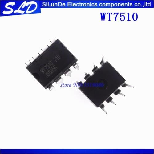 Free Shipping 20pcs/lot WT7510 7510 DIP8 new and original in stock