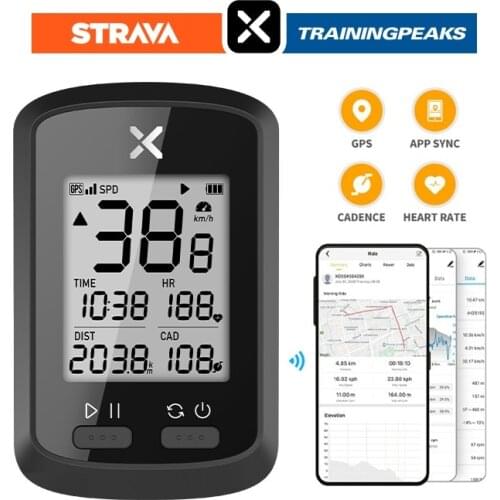 XOSS G+ Wireless Bicycle Computer MTB Waterproof Bluetooth ANT+ Cadence Road Bike Speedometer Cycling GPS Smart Stopwatch