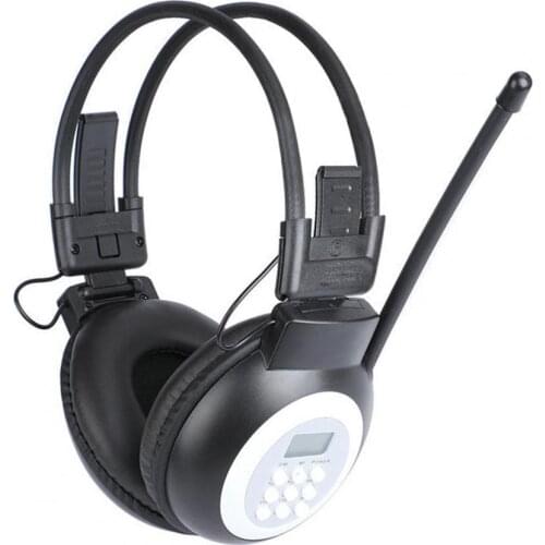 HRD-308S Bluetooth Headphone Wireless FM Radio Portable 50-108MHz Foldable Stereo Headset for Student