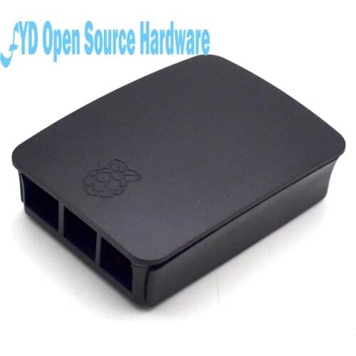 Raspberry Pi Case Pure Black shell for Raspberry 3 or 2 Generation