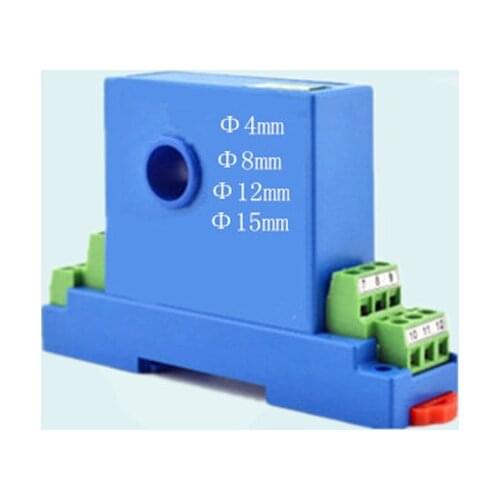 Fast Free Ship Current Sensor/Transmitter Isolated Signal Power Transformer 10A 100A 500A large Current Measurement