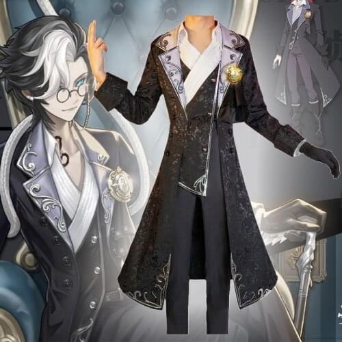 Game Identity V Cosplay Costumes Photographer Joseph Desaulniers Cosplay Costume D.M Skin Uniforms Clothes Suits Wears Casual