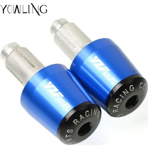 CNC Handlebar Grip Bar Ends Cap Slider For YAMAHA YZF600R Thundercat 1996 1997 1998 1999 2000 2001 2002 2003 2004 2005 2006 2007