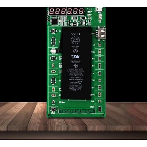 Digital display Battery Quick Charging Activation Board Test Fixture for iPhone 12/11Pro Max/X/Xs/XR/8P/7/6S/Samsung/Huawei/CY