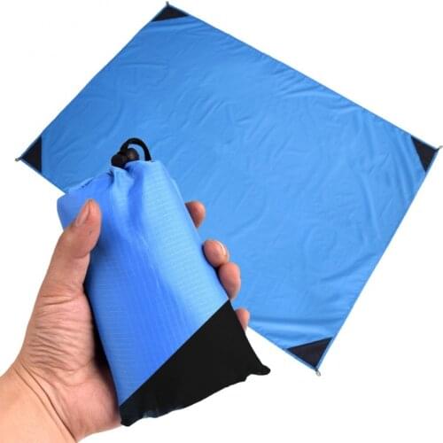 Sandless Beach Mat Hiking Camping Picnic Outdoor Portable Mat Pocket Ultralight Waterproof Travel Folding Tent Ground Mattress