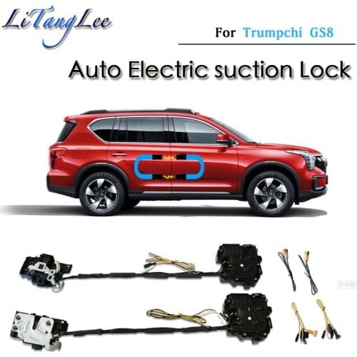 For GAC For Trumpchi GS8 Car Soft Close Door Latch Pass Lock Actuator Electric Absorption Suction Silence Closer