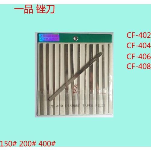 A product of Taiwan CF-400 file a diamond file file file alloy flat inclined stone file