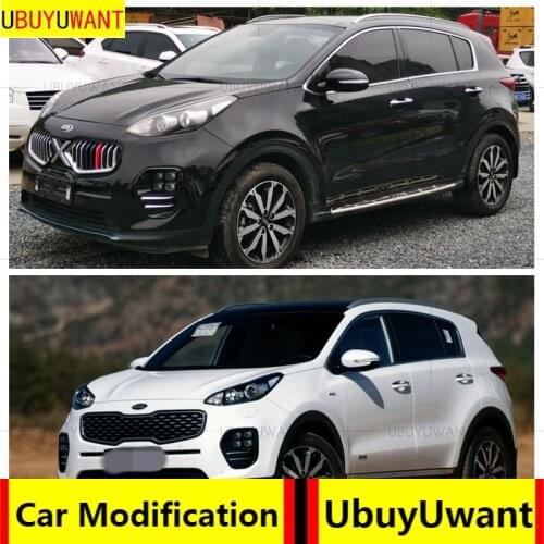 UBUYUWANT For KIA Sportage QL 4th Gen MK4 KX5 COVERS FRONT BUMPER ABS MODIFIED GRILL GRILLS FIT For KX5 AUTO GRILLE 2016-2019