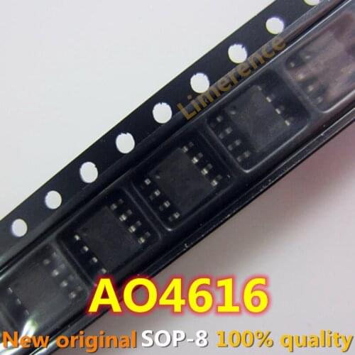 10pcs/lot AO4616 4616 SOP-8 MOS transistor liquid crystal new original Support recycling all kinds of electronic components