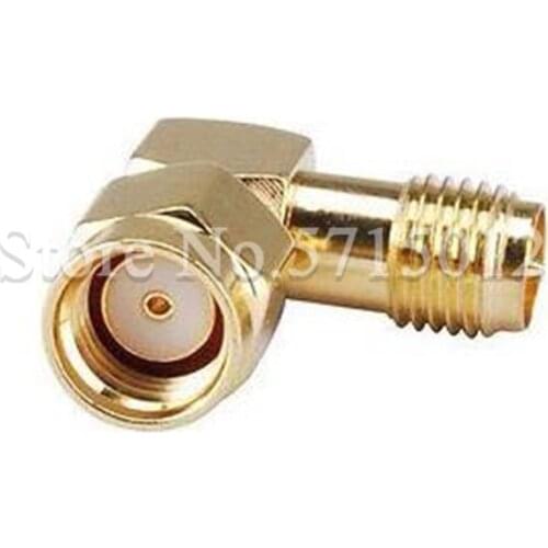2pcs SMA RF Coax Adapter RP-SMA-JKW Famale Socket Turn to Male Jack Coaxial Cable Connector Joint Adaptors