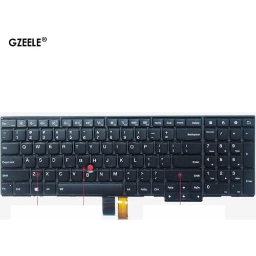 Backlit English Keyboard for Lenovo IBM thinkpad E531 L540 W540 W550 W541 T540 T540P E540 P50S L570 T560 L560 US