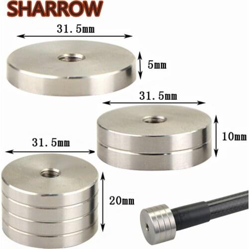 1Pc 1OZ 2OZ 4OZ Archery Stabilizer Weights Stainless Steel Balance Bar 1/4 Spare Counterweight For Shooting Training Accessories