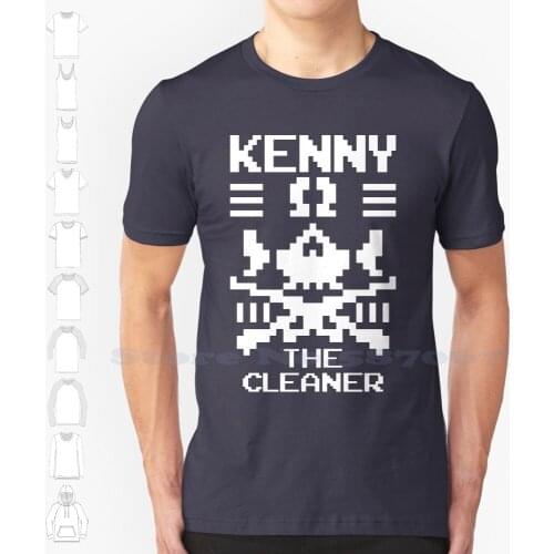 Kenny 8-Bit The Cleaner Cool Design Trendy T-Shirt Tee Kenny Aew The Cleaner All Elite Wrestling Njpw New Japan Young Orange