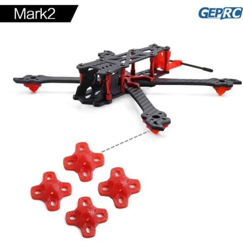 GEPRC 3D printing TPU shock absorber foot pad Motor damping Foot pad for Mark2 4 LC7 etc. FPV RC Drone