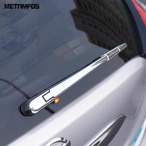 For Nissan Murano 2015 2016 2017 2018 Chrome Rear Window Wiper Cover Trim Windscreen Wash Strip Exterior Accessories Car Styling