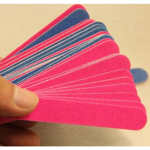 Hot 100 Pcs Grit Nail File Art Sanding Buffer Salon Manicure Pedicure UV Polisher Tool