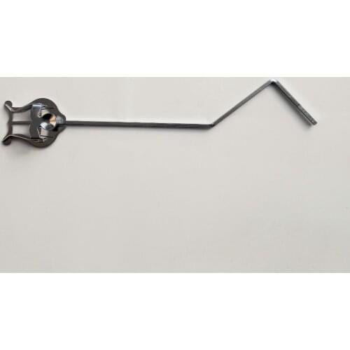 Nickel-plated Brasswind Marching Clamp-on Lyre Sheet Music Stand Instrument Holder