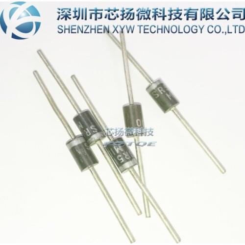 NEW Original 20PCS schottky diode SR5100 5A/ 100V DO-27 SB5100