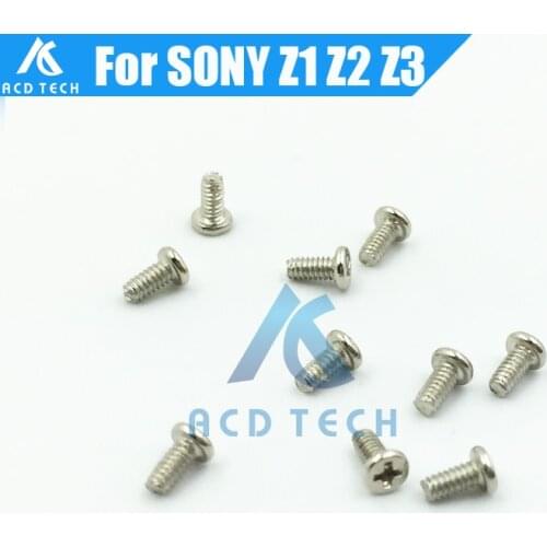 Original New Full Set Screw For Sony Xperia Z1 L39H Z2 L50W Z3 Z3Dual Z L36H