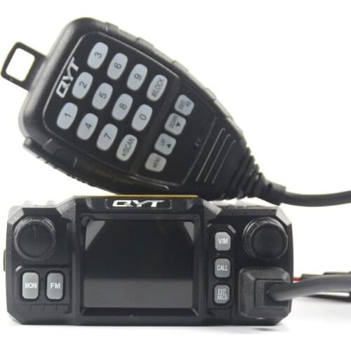 QYT KT-8900D Mobile Transceiver Dual Band Quad Standby VHF/UHF 136-174/400-480MHz Mini Car Radio Amateur (HAM)