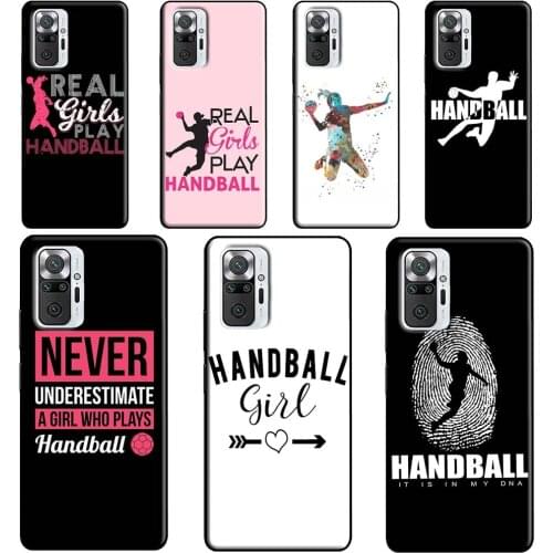 Stylish Playing Handball Case For Xiaomi Redmi 9 9T 9C 8A 9A K40 Phone Cover For Redmi Note 10 9 Pro Note 8 8T 9S